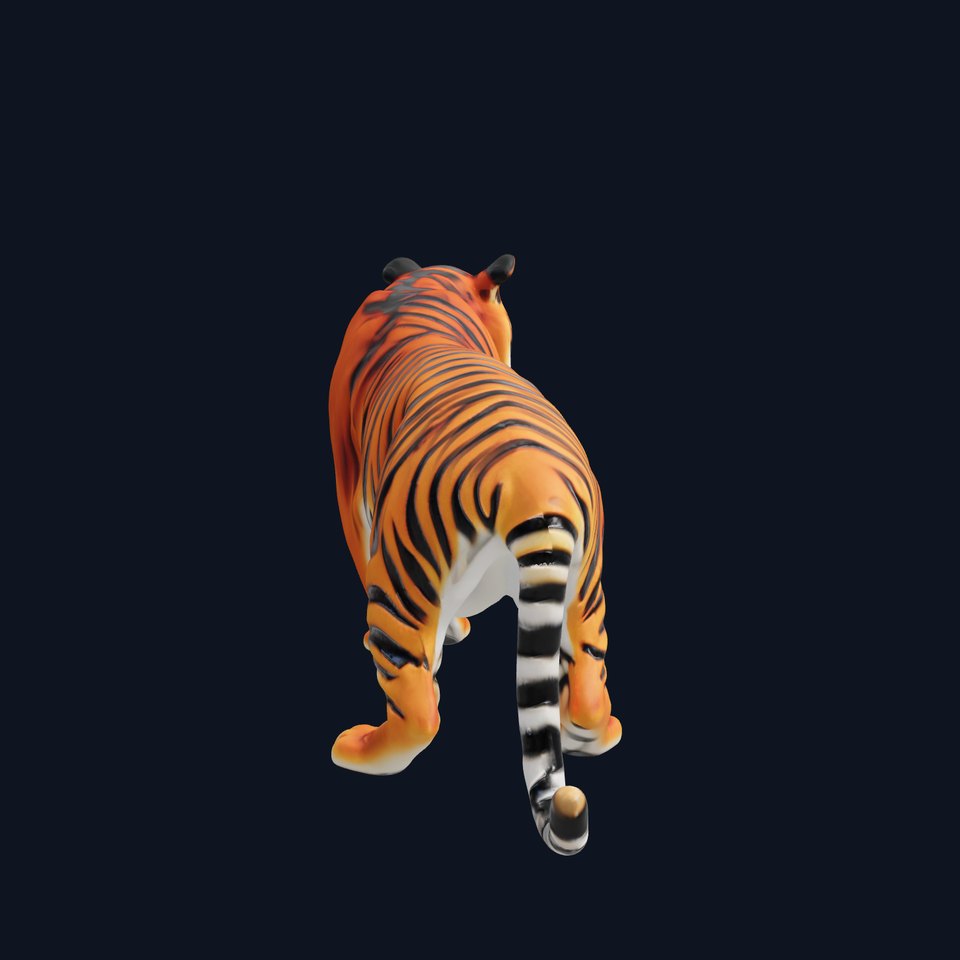 Realistic Tiger D Model Pack for Animation and Games
